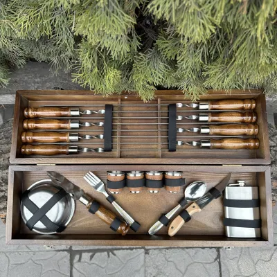 Подарунковий набір Mzavod Осавул світла текстура - 3 Подарунковий набір Mzavod Осавул світла текстура - 3 - Robinzon.ua