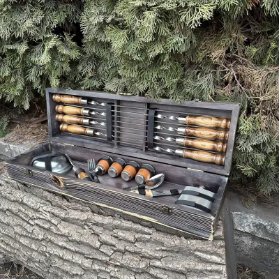 Подарунковий набір Mzavod Осавул темна текстура - 2 Подарунковий набір Mzavod Осавул темна текстура - 2 - Robinzon.ua