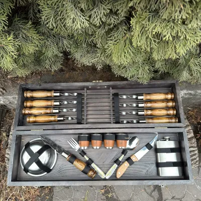 Подарунковий набір Mzavod Осавул темна текстура - 3 Подарунковий набір Mzavod Осавул темна текстура - 3 - Robinzon.ua