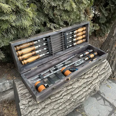 Подарунковий набір Mzavod Мисливець темна текстура - 1 Подарунковий набір Mzavod Мисливець темна текстура - 1 - Robinzon.ua