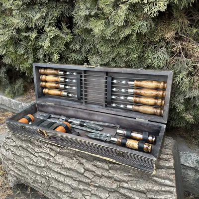 Подарунковий набір Mzavod Мисливець темна текстура - 2 Подарунковий набір Mzavod Мисливець темна текстура - 2 - Robinzon.ua