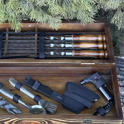 Подарунковий набір Mzavod Гетьман світла текстура - 4 Подарунковий набір Mzavod Гетьман світла текстура - 4 - Robinzon.ua