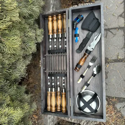 Подарунковий набір Mzavod Гетьман темна текстура - 2 Подарунковий набір Mzavod Гетьман темна текстура - 2 - Robinzon.ua