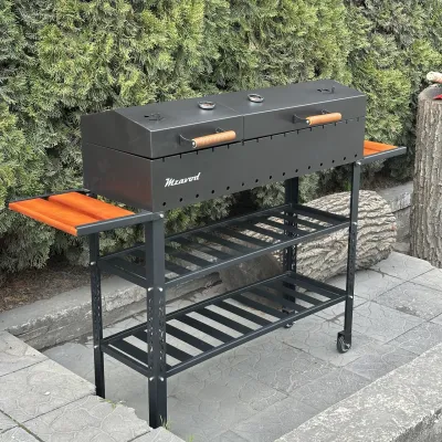 Мангал-барбекю Mzavod Геліос на 15 шампурів 4мм - 1 - Robinzon.ua