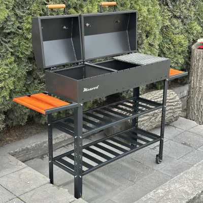 Мангал-барбекю Mzavod Геліос на 15 шампурів 4мм - 2 - Robinzon.ua