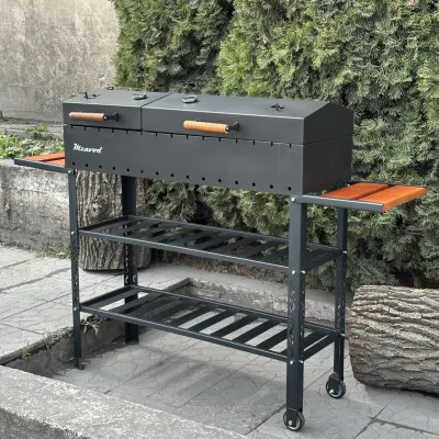 Мангал-барбекю Mzavod Геліос на 15 шампурів 4мм - 3 - Robinzon.ua