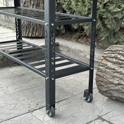 Мангал-барбекю Mzavod Геліос на 15 шампурів 4мм - 6 - Robinzon.ua