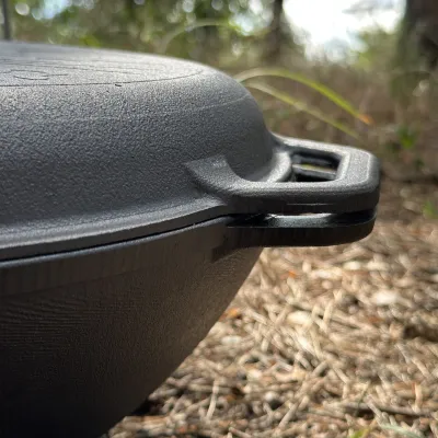 Казан азиатский КА-12КС чугунный с крышкой-сковородой 12л - 5 Казан азиатский КА-12КС чугунный с крышкой-сковородой 12л - 5 - Robinzon.ua