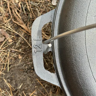 Казан азиатский КА-12КС чугунный с крышкой-сковородой 12л - 6 Казан азиатский КА-12КС чугунный с крышкой-сковородой 12л - 6 - Robinzon.ua