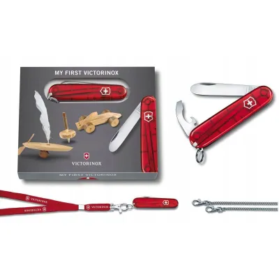 Розкладний ніж Victorinox My First Vx02373.T - 2 Розкладний ніж Victorinox My First Vx02373.T - 2 - Robinzon.ua