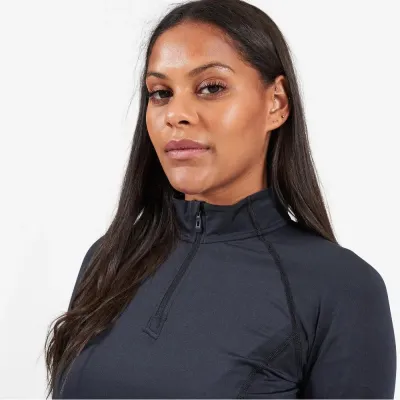 Кофта женская Montane Female Dart Thermo Zip Neck, Black, M/12/38 (5056237059231) - 3 - Robinzon.ua