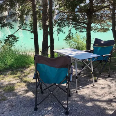 Кресло раскладное Uquip Roxy Blue/Grey (244002) - 2 - Robinzon.ua