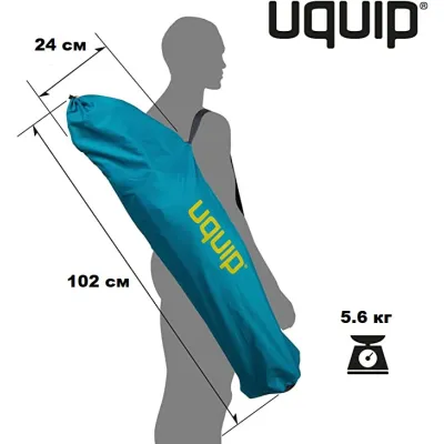 Крісло розкладне Uquip Becky Blue/Grey (244026) - 4 - Robinzon.ua