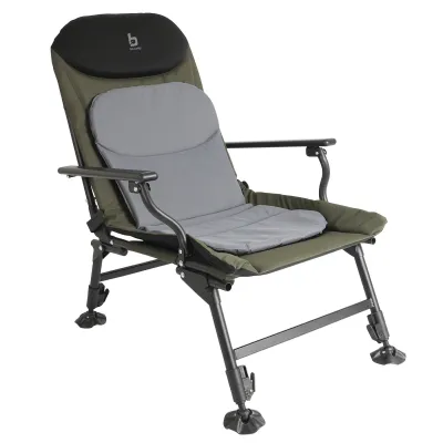 Кресло раскладное Bo-Camp Carp Black/Grey/Green (1204100) - 5 - Robinzon.ua