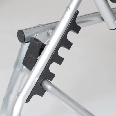 Ліжко розкладне Bo-Camp Sun Lounger With Sunscreen 5 Positions Black (1304460) - 4 Ліжко розкладне Bo-Camp Sun Lounger With Sunscreen 5 Positions Black (1304460) - 4 - Robinzon.ua