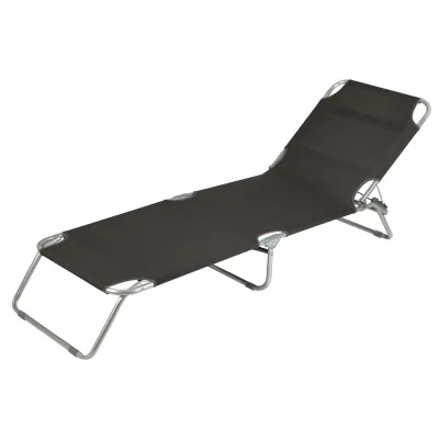 Ліжко розкладне Bo-Camp Sun Lounger 3 Positions Anthracite (1304480) - 1 Ліжко розкладне Bo-Camp Sun Lounger 3 Positions Anthracite (1304480) - 1 - Robinzon.ua