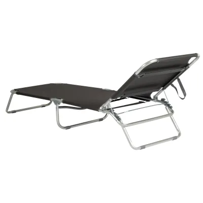 Ліжко розкладне Bo-Camp Sun Lounger 3 Positions Anthracite (1304480) - 6 Ліжко розкладне Bo-Camp Sun Lounger 3 Positions Anthracite (1304480) - 6 - Robinzon.ua