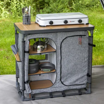 Кухня кемпінгова Bo-Camp Hampton Anthracite (1593655) - 1 - Robinzon.ua