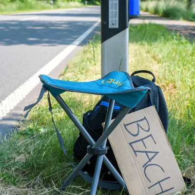 Стульчик розкладной Uquip Darcy Caribbean Blue (244019) - 3 - Robinzon.ua
