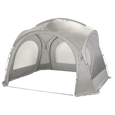 Шатро Bo-Camp Partytent Light Large Grey (4472270) - 2 - Robinzon.ua