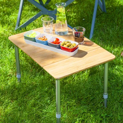 Стіл Bo-Camp Southwark 60x40cm Bamboo Brown (1404644) - 1 - Robinzon.ua