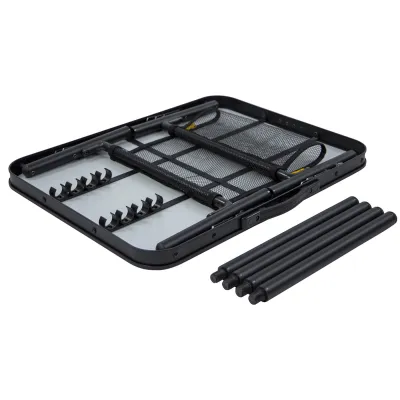 Стіл Bo-Camp Northgate 60x45 cm Black/Grey (1404182) - 2 - Robinzon.ua