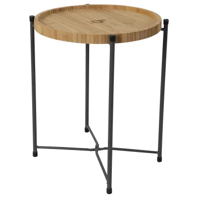 Стол Bo-Camp Carnaby M 32x32 cm Bamboo Brown (1404322) - 5 - Robinzon.ua