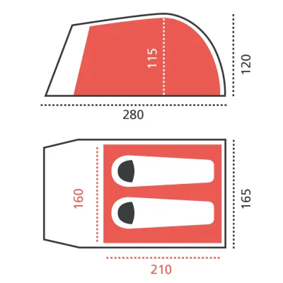 Намет Grand Canyon Topeka 2 Alu Capulet Olive (30921259) - 6 - Robinzon.ua