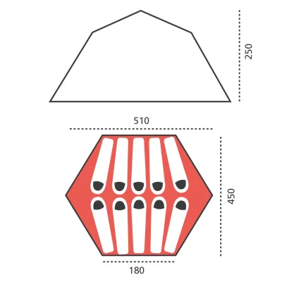 Намет Grand Canyon Black Knob 10 Capulet Olive (330015) - 2 - Robinzon.ua