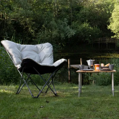 Крісло розкладне Bo-Camp Redbridge L Beige (1200341) - 2 - Robinzon.ua