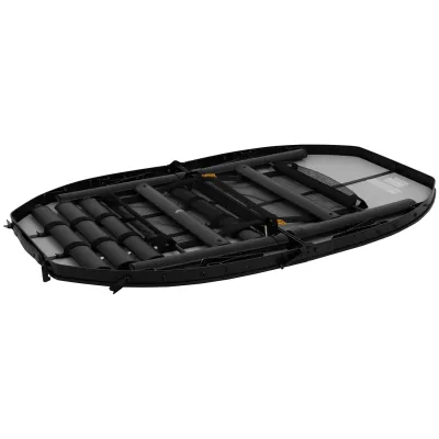 Стіл Bo-Camp Woodbine Oval 100x70 cm Black/Wood look (1404185) - 4 - Robinzon.ua