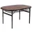 Стіл Bo-Camp Melrose Oval 120x80 cm Black/Wood look (1404220) - 2 - Robinzon.ua