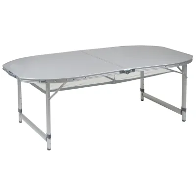 Стіл Bo-Camp Premium Oval 150x80 cm Grey (1404405) - 1 - Robinzon.ua