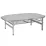 Стол Bo-Camp Premium Oval 120x80 cm Grey (1404420) - 3 - Robinzon.ua