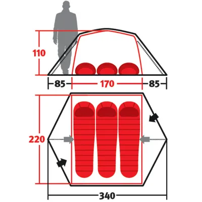 Намет Wechsel Charger 3 TL Laurel Oak (231009) - 2 Намет Wechsel Charger 3 TL Laurel Oak (231009) - 2 - Robinzon.ua