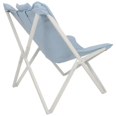 Крісло розкладне Bo-Camp Gordes L Pastel Blue (1200371) - 1 - Robinzon.ua