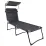Ліжко розкладне Bo-Camp Sun Lounger With Sunscreen 5 Positions Grey (1304492) - 3 - Robinzon.ua