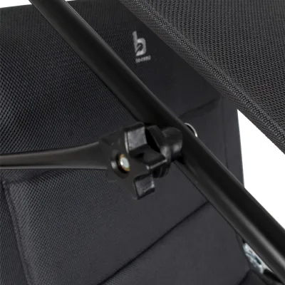 Ліжко розкладне Bo-Camp Sun Lounger With Sunscreen 5 Positions Grey (1304492) - 6 Ліжко розкладне Bo-Camp Sun Lounger With Sunscreen 5 Positions Grey (1304492) - 6 - Robinzon.ua