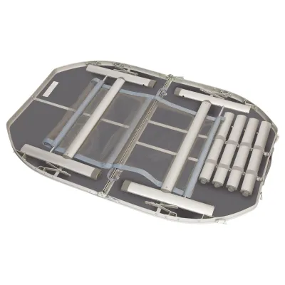 Стіл Bo-Camp Case Model Oval 120x80 cm Grey (1404415) - 3 - Robinzon.ua