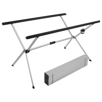 Стол Bo-Camp Lamel 121x80 cm Aluminium (1404438) - 1 - Robinzon.ua