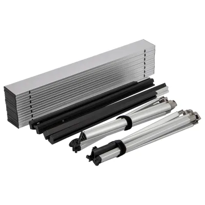 Стол Bo-Camp Lamel 121x80 cm Aluminium (1404438) - 3 - Robinzon.ua