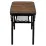 Стіл Bo-Camp Woodbine 56x34 cm Black/Wood look (1404191) - 5 - Robinzon.ua