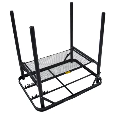 Стіл Bo-Camp Garland 60x45 cm Black/Wood look (1404195) - 5 - Robinzon.ua