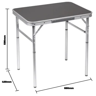 Стіл Bo-Camp 60x45 cm Grey (1404385) - 3 - Robinzon.ua
