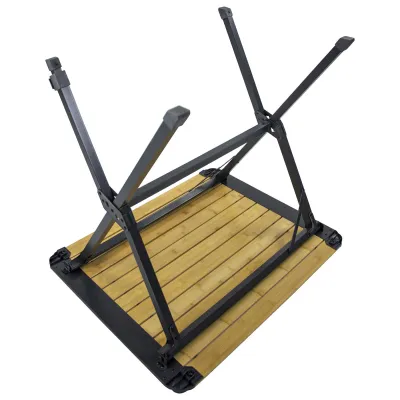 Стіл Bo-Camp Maryland M 80x63 cm Bamboo Brown (1404643) - 6 - Robinzon.ua