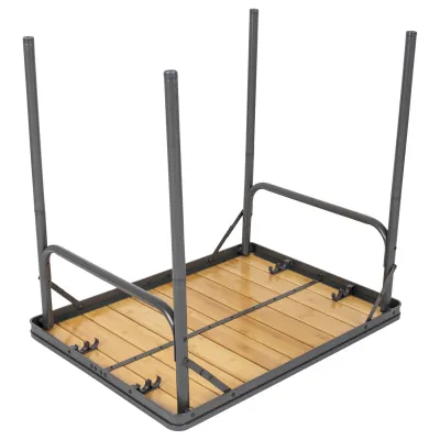 Стіл Bo-Camp Margate 75x55 cm Bamboo Brown (1404666) - 5 Стіл Bo-Camp Margate 75x55 cm Bamboo Brown (1404666) - 5 - Robinzon.ua