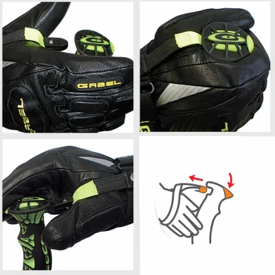 Палиці лижні Gabel HS-R Black/Red 130 (7009150091300) - 1 - Robinzon.ua