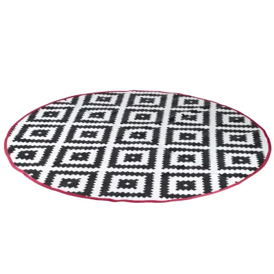 Килимок для пікніка Bo-Camp Falconwood Round Black/White (4271100) - 3 - Robinzon.ua