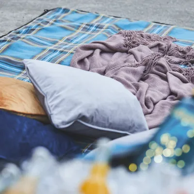 Коврик для пикника Uquip Scotty L Petrol/Grey (243102) - 1 - Robinzon.ua