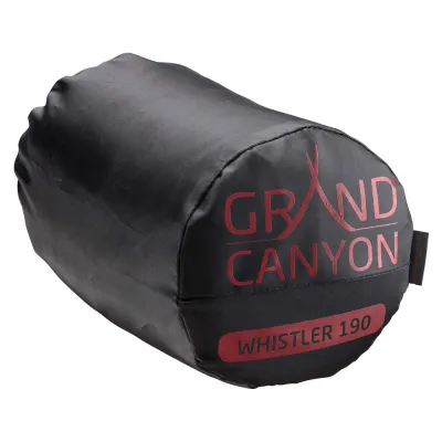 Спальний мішок Grand Canyon Whistler 190 13°C Red Dahlia Left (340001) - 3 - Robinzon.ua